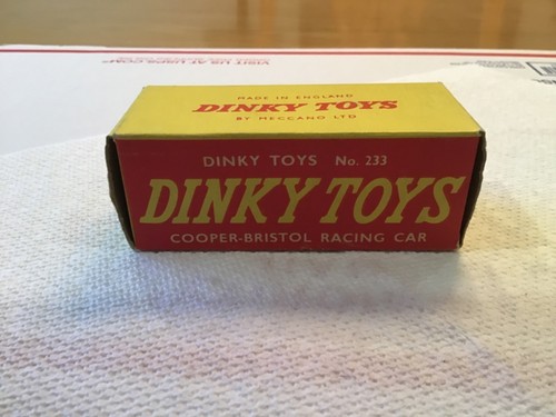 Dinky toys 233 cooper - 233, bristol
