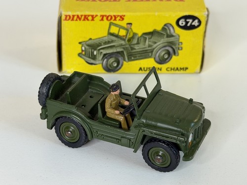 Dinky toys 674 austin champ - dinky,